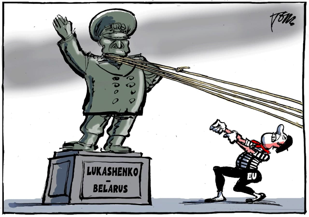 Лукашенко карикатуры 2020